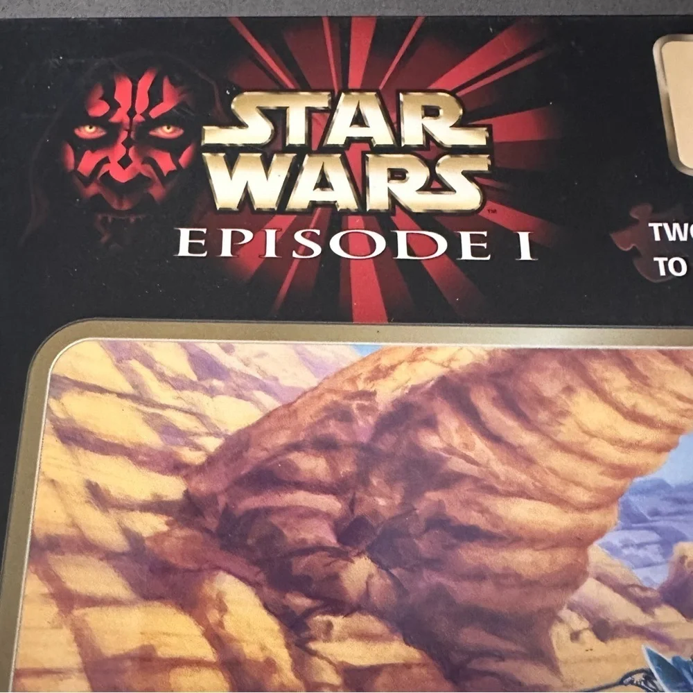 Star Wars Episode I Podrace Challenge Puzzle – 750 Pieces – NEW Sealed – Vintage